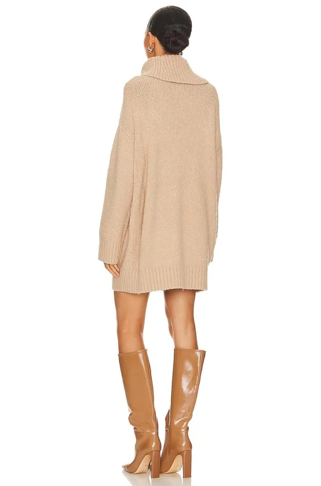 Ameya Sweater Dress Light Beige Women Lovers and Friends Dresses