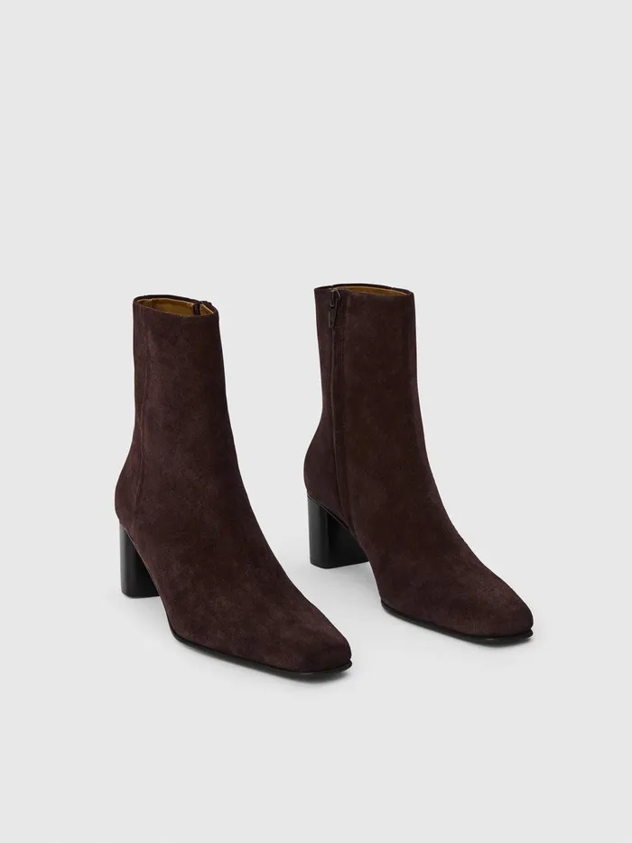 ATP Atelier Boots Praia Walnut Suede Ankle Boots Walnut 8211 Women