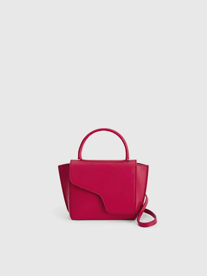 ATP Atelier Crossbody Bags Montalcino Geranio Leather Mini Handbag Geranio 8211 Women ATP Atelier Crossbody Bags Montalcino Geranio Leather Mini Handbag Geranio 8211 Women