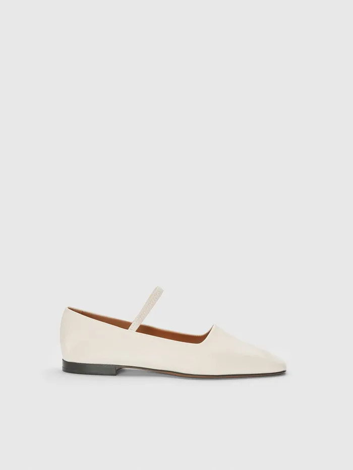 ATP Atelier Flats Petina Linen Nappa Mary Jane Flats Linen 8211 Women