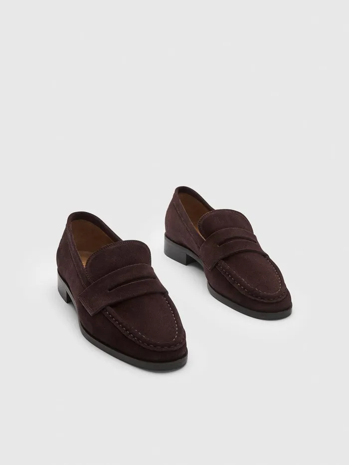 ATP Atelier Icon Shoes Airola Walnut Suede Walnut 8211 Women