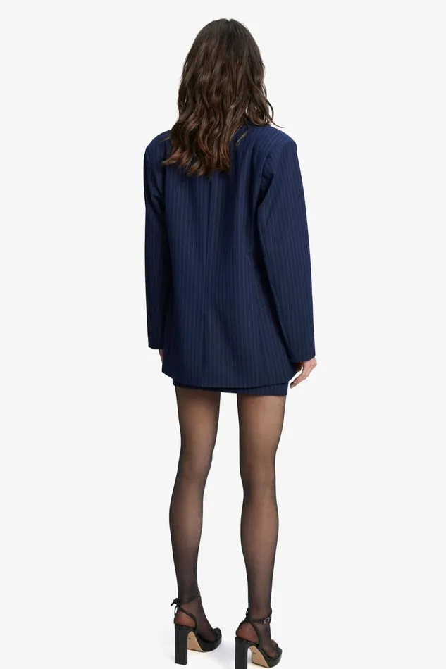 Bardot Blazers Pin Stripe Blazer In Navy Stripe 8211 Women Bardot Blazers Pin Stripe Blazer In Navy Stripe 8211 Women