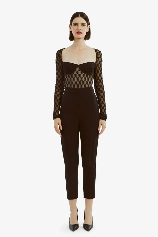 Bardot Bodysuits Adoni Long Sleeve Bodysuit In Black 8211 Women Bardot Bodysuits Adoni Long Sleeve Bodysuit In Black 8211 Women