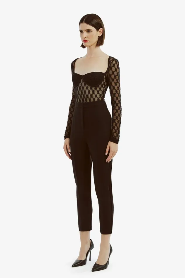 Bardot Bodysuits Adoni Long Sleeve Bodysuit In Black 8211 Women Bardot Bodysuits Adoni Long Sleeve Bodysuit In Black 8211 Women