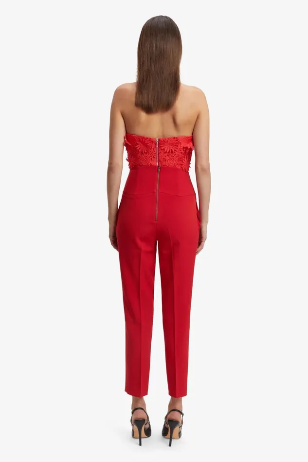 Bardot Corsets Brias Lace Bustier In Fire Red 8211 Women Bardot Corsets Brias Lace Bustier In Fire Red 8211 Women