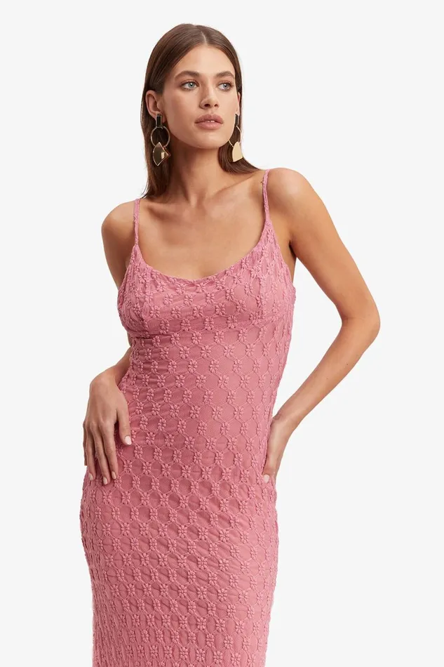 Bardot Day To Night Dresses Adoni Mesh Midi Dress In Lili Pink 8211 Women Bardot Day To Night Dresses Adoni Mesh Midi Dress In Lili Pink 8211 Women