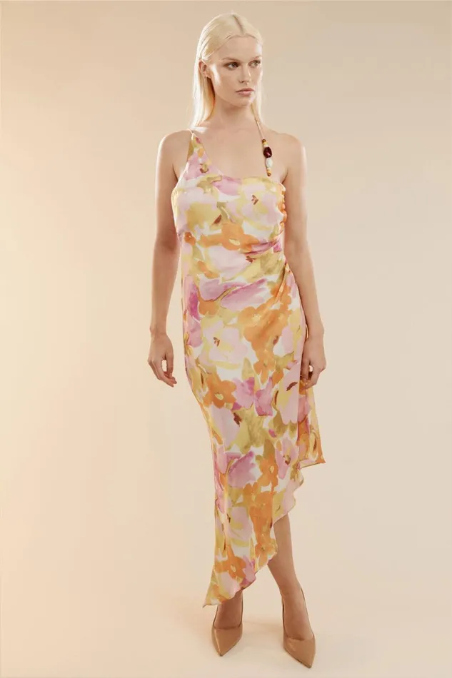 Bardot Day To Night Dresses Andy One Shoulder Midi Dress In Wall Flrl 8211 Women Bardot Day To Night Dresses Andy One Shoulder Midi Dress In Wall Flrl 8211 Women