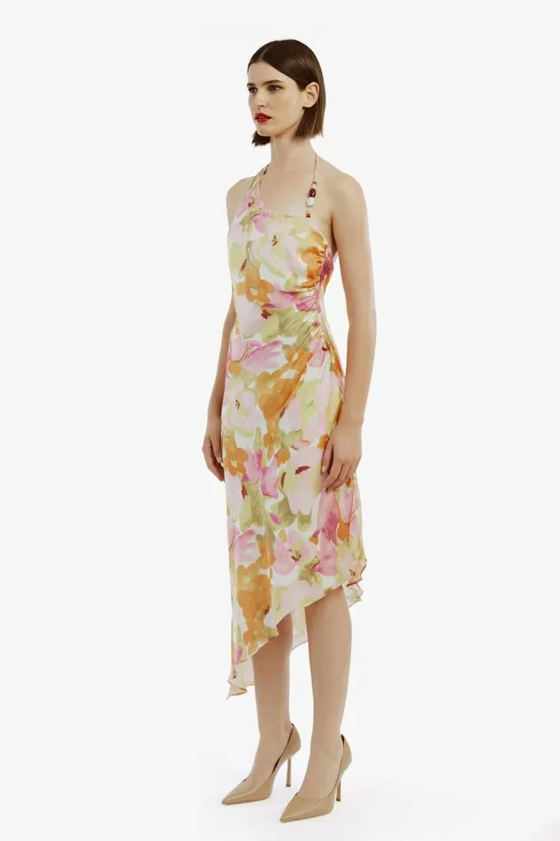 Bardot Day To Night Dresses Andy One Shoulder Midi Dress In Wall Flrl 8211 Women Bardot Day To Night Dresses Andy One Shoulder Midi Dress In Wall Flrl 8211 Women