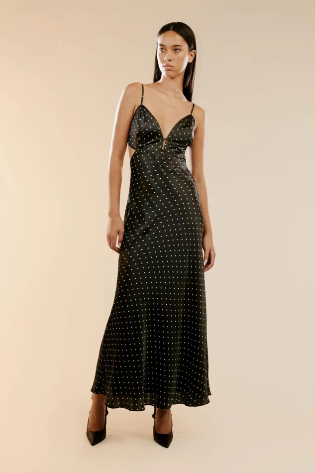 Bardot Occasion Dresses Karlotta Slip Dress In Blackspot 8211 Women