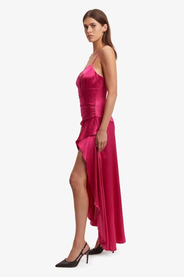 Bardot Occasion Dresses Sorella Midi Dress In Magenta 8211 Women Bardot Occasion Dresses Sorella Midi Dress In Magenta 8211 Women