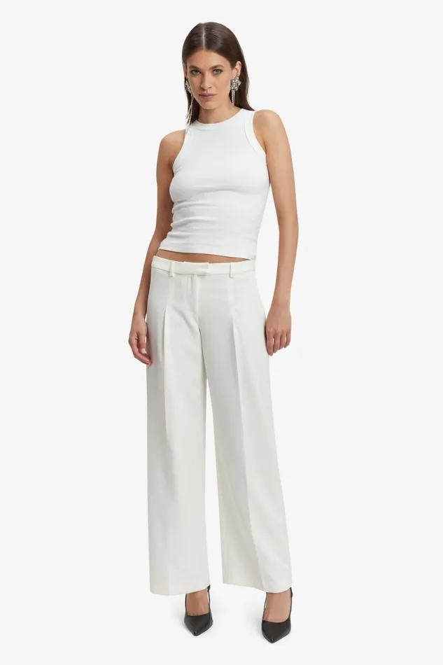 Bardot Pants Cassian Tailored Pant In Ivory 8211 Women Bardot Pants Cassian Tailored Pant In Ivory 8211 Women