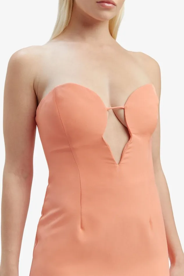 Bardot Party Dresses Eleni Midi Dress In Orange Fiz 8211 Women Bardot Party Dresses Eleni Midi Dress In Orange Fiz 8211 Women