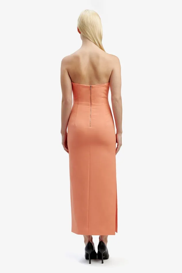 Bardot Party Dresses Eleni Midi Dress In Orange Fiz 8211 Women Bardot Party Dresses Eleni Midi Dress In Orange Fiz 8211 Women