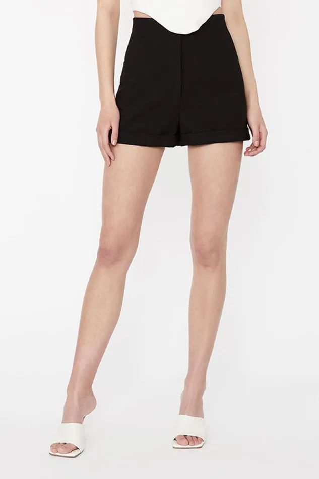 Bardot Shorts Anna High Waist Short In Black 8211 Women Bardot Shorts Anna High Waist Short In Black 8211 Women