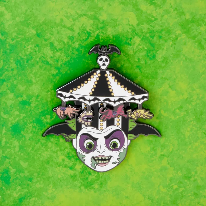 Beetlejuice Carousel Hat 3 Unisex Loungefly Enamel Pins