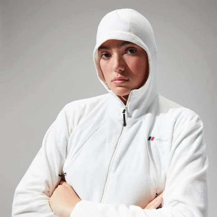 Berghaus Fleece Belleview Fleece Hooded Jacket 8211 Natural 8211 Women