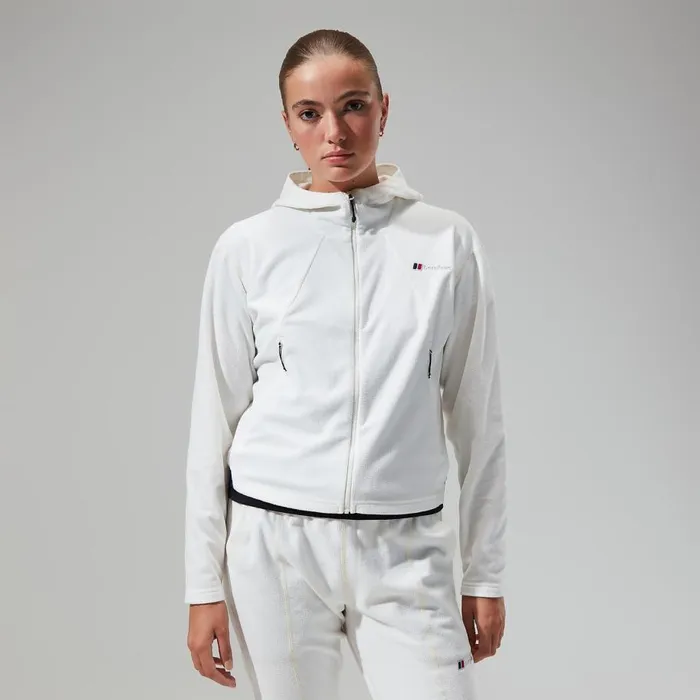 Berghaus Fleece Belleview Fleece Hooded Jacket 8211 Natural 8211 Women