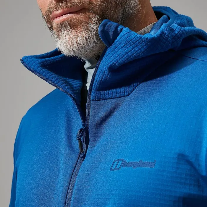 Berghaus Fleece Keppla Hooded Jacket 8211 Blue 8211 Men