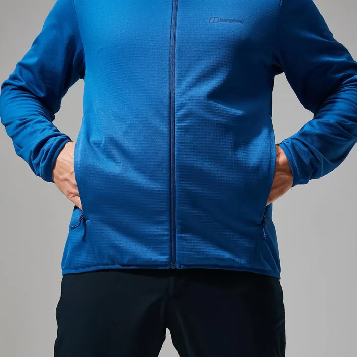 Berghaus Fleece Keppla Hooded Jacket 8211 Blue 8211 Men