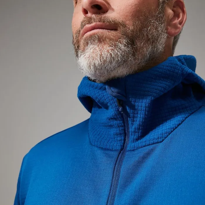 Berghaus Fleece Keppla Hooded Jacket 8211 Blue 8211 Men