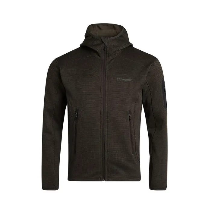 Berghaus Fleece Pravitale 20 Hooded Jacket 8211 Dark Green 8211 Men