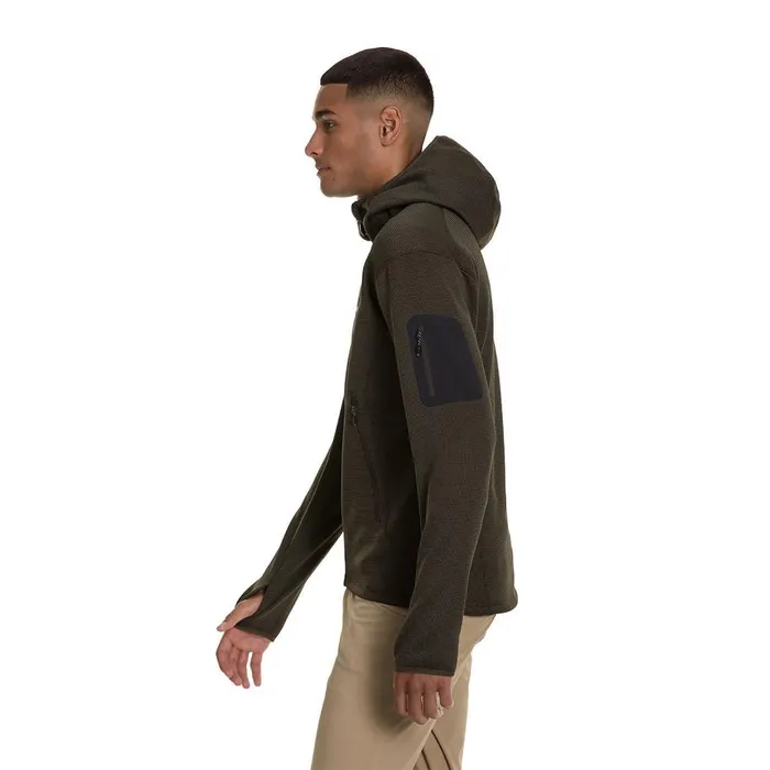 Berghaus Fleece Pravitale 20 Hooded Jacket 8211 Dark Green 8211 Men