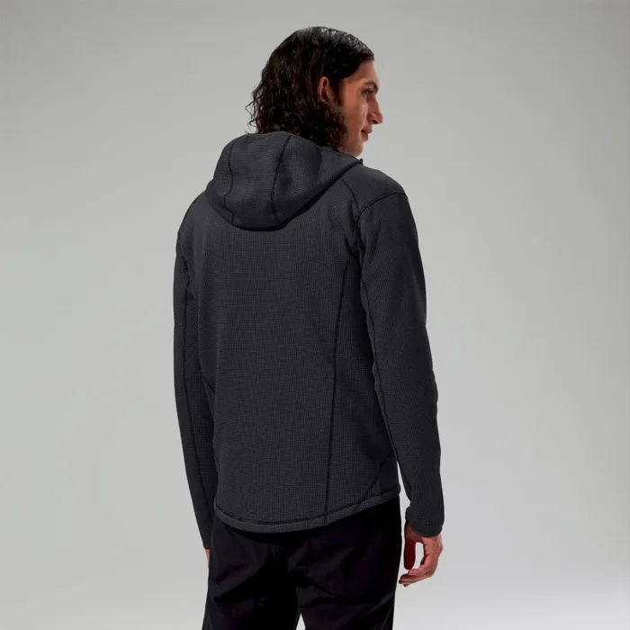 Berghaus Fleece Pravitale Mountain 20 Hooded Fleece Jacket 8211 Dark GreyBlack 8211 Men