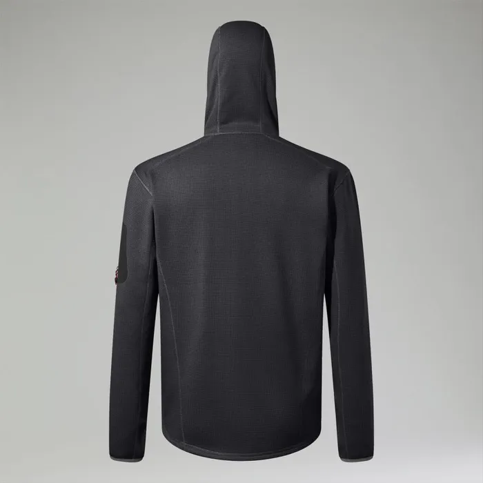 Berghaus Fleece Pravitale Mountain 20 Hooded Fleece Jacket 8211 Dark GreyBlack 8211 Men