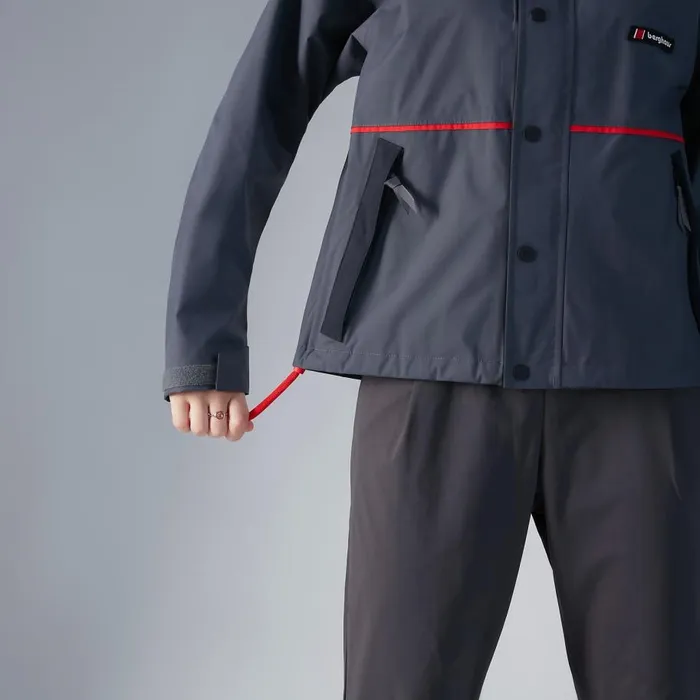 Berghaus Lightweight Mayeurvate Waterproof Jacket 8211 GreyBlack 8211 Women Berghaus Lightweight Mayeurvate Waterproof Jacket 8211 GreyBlack 8211 Women