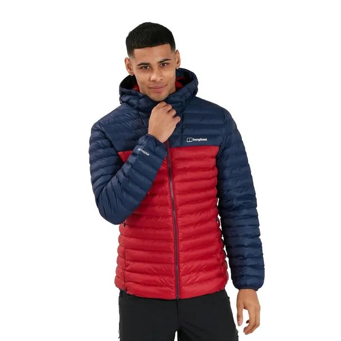 Berghaus Lightweight Vaskye Insulated Jacket 8211 Red Blue 8211 Men