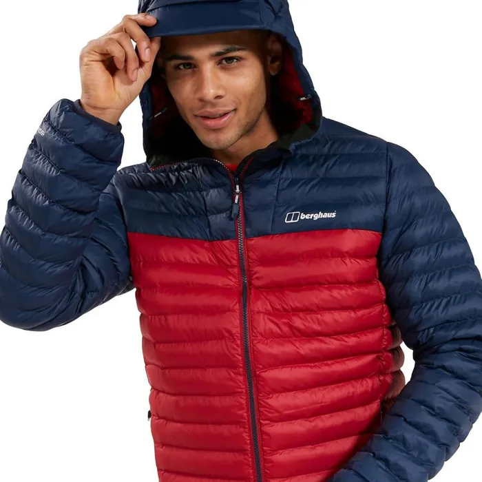 Berghaus Lightweight Vaskye Insulated Jacket 8211 Red Blue 8211 Men