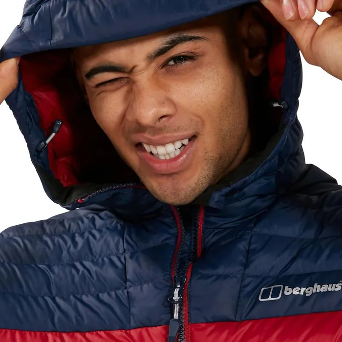Berghaus Lightweight Vaskye Insulated Jacket 8211 Red Blue 8211 Men