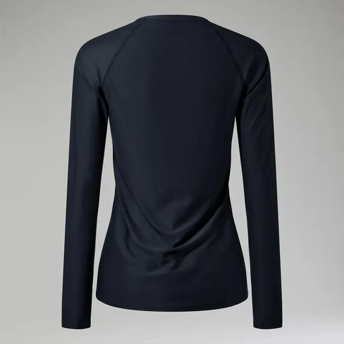 Berghaus TShirts 247 Long Sleeve Crew Base Layer 8211 Black 8211 Women