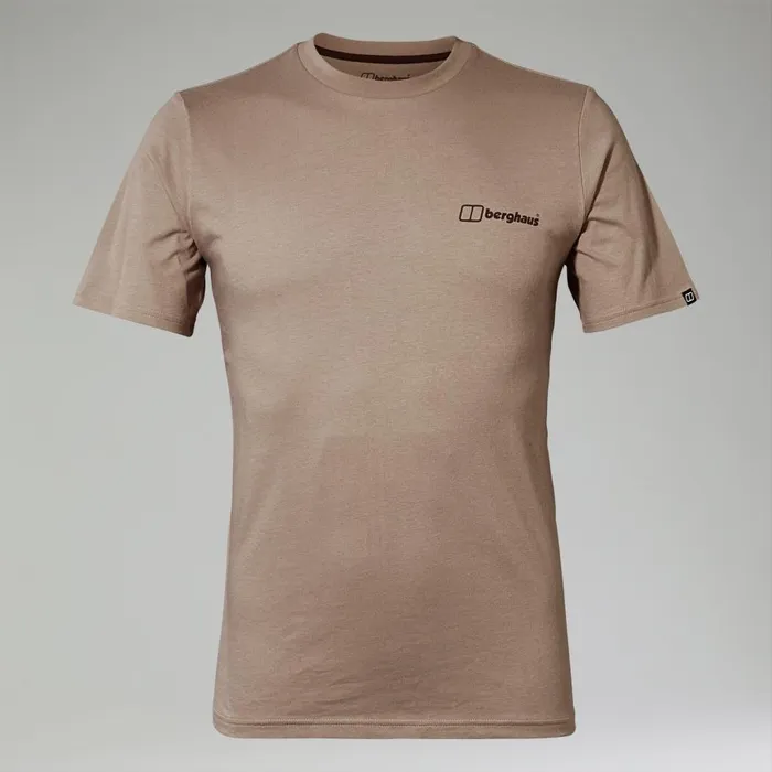 Berghaus TShirts Cheviot Box Logo Short Sleeve TShirt 8211 Grey 8211 Men Berghaus TShirts Cheviot Box Logo Short Sleeve TShirt 8211 Grey 8211 Men