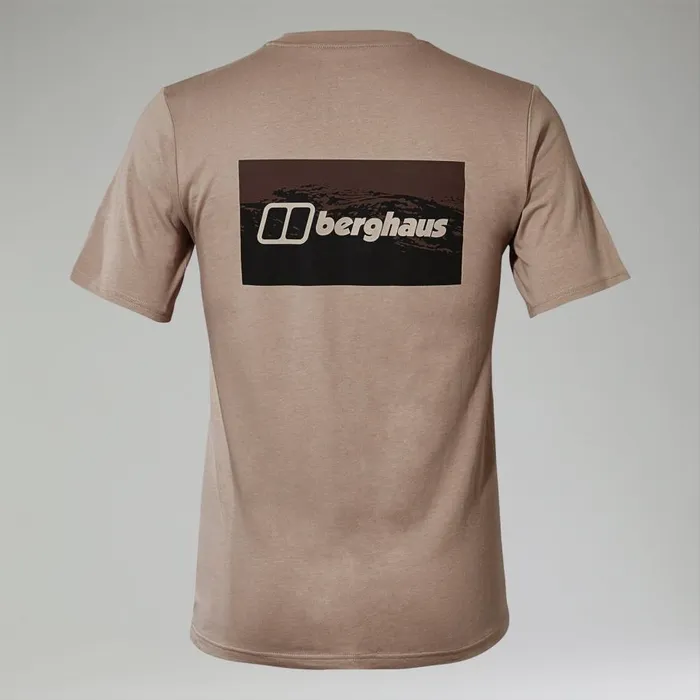 Berghaus TShirts Cheviot Box Logo Short Sleeve TShirt 8211 Grey 8211 Men Berghaus TShirts Cheviot Box Logo Short Sleeve TShirt 8211 Grey 8211 Men