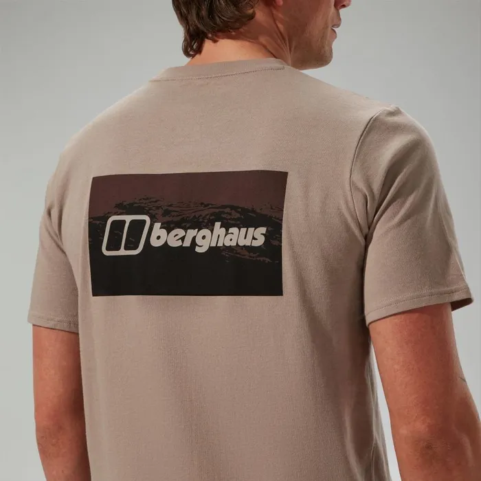 Berghaus TShirts Cheviot Box Logo Short Sleeve TShirt 8211 Grey 8211 Men Berghaus TShirts Cheviot Box Logo Short Sleeve TShirt 8211 Grey 8211 Men