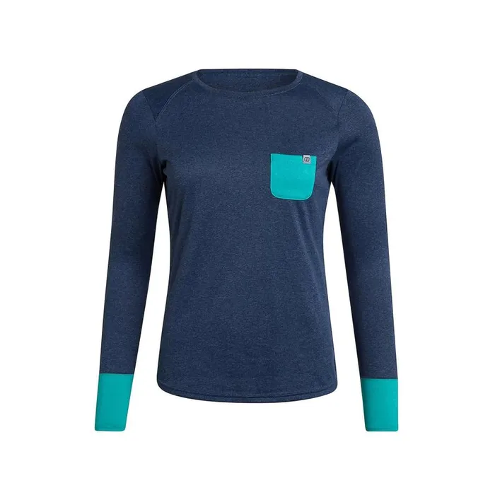 Berghaus TShirts Explorer Tech Tee Long Sleeve Crew 8211 Blue 8211 Women Berghaus TShirts Explorer Tech Tee Long Sleeve Crew 8211 Blue 8211 Women