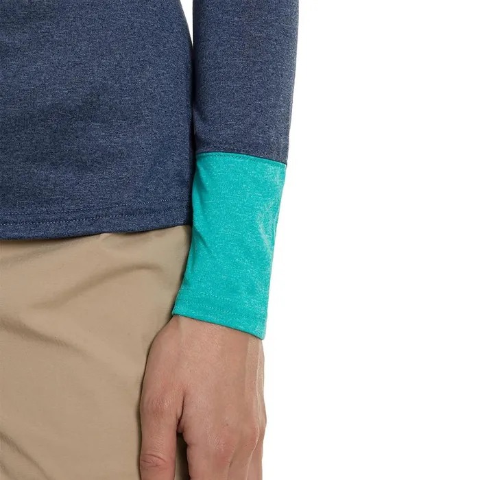 Berghaus TShirts Explorer Tech Tee Long Sleeve Crew 8211 Blue 8211 Women Berghaus TShirts Explorer Tech Tee Long Sleeve Crew 8211 Blue 8211 Women
