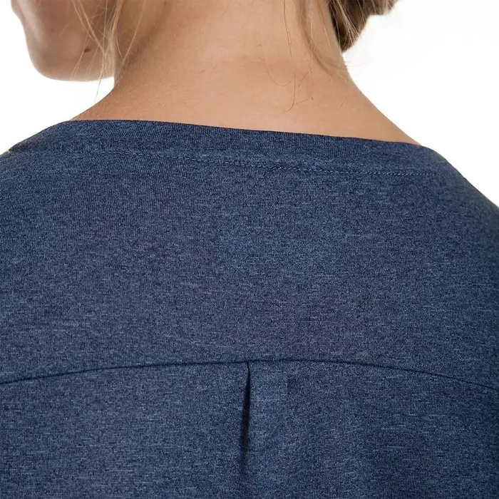 Berghaus TShirts Explorer Tech Tee Long Sleeve Crew 8211 Blue 8211 Women Berghaus TShirts Explorer Tech Tee Long Sleeve Crew 8211 Blue 8211 Women