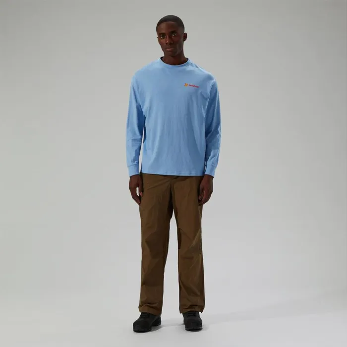 Berghaus TShirts Mera Peak Long Sleeve TShirt 8211 Blue 8211 MenWomen Berghaus TShirts Mera Peak Long Sleeve TShirt 8211 Blue 8211 MenWomen