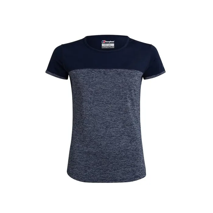 Berghaus TShirts Voyager Tech Tee SS Crew 8211 Blue 8211 Women