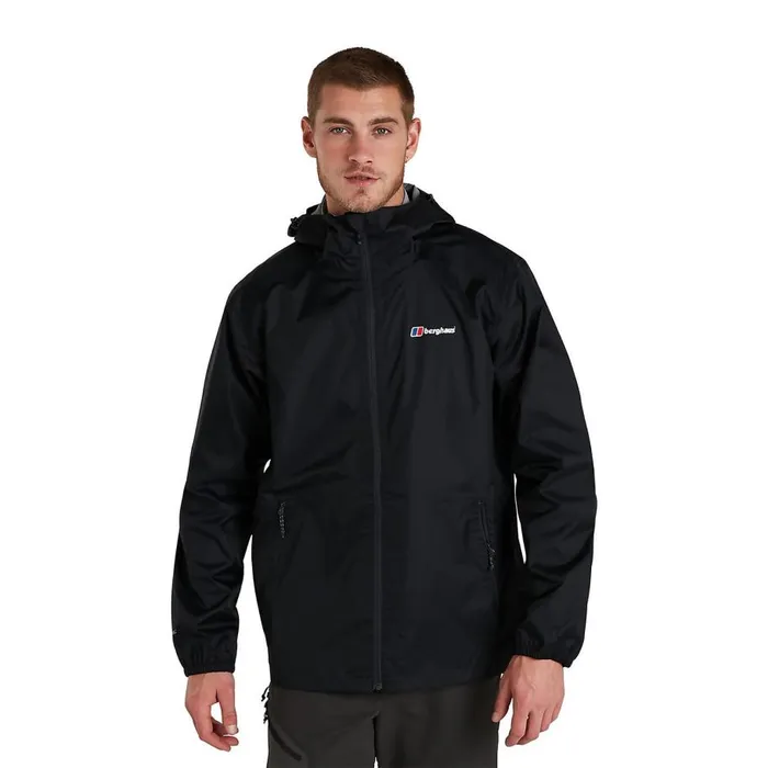 Berghaus Waterproof Deluge Light Waterproof Jacket 8211 Black 8211 Men