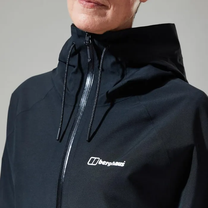 Berghaus Waterproof Highraise Jacket 8211 Black 8211 Women Berghaus Waterproof Highraise Jacket 8211 Black 8211 Women
