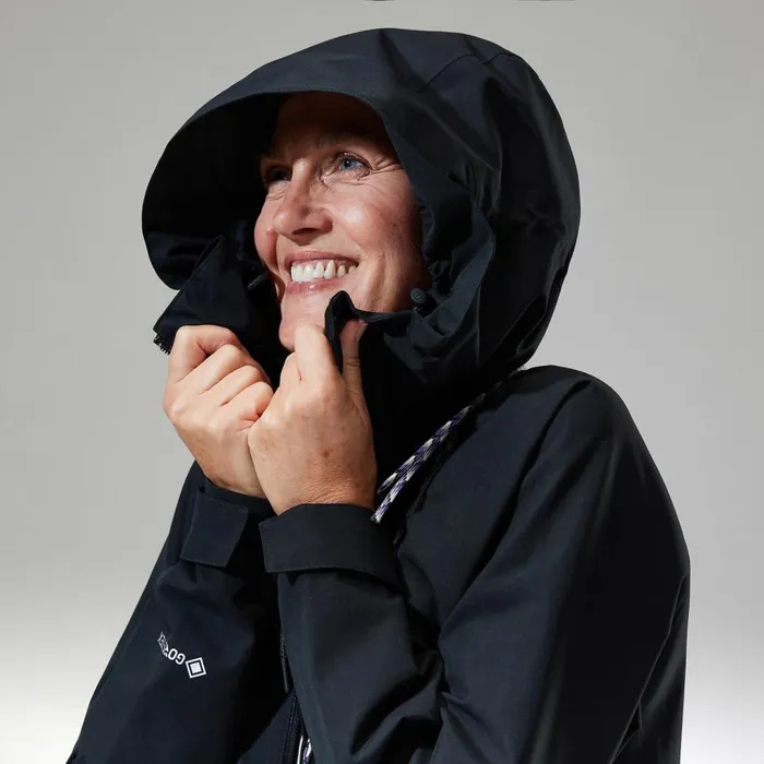 Berghaus Waterproof Highraise Jacket 8211 Black 8211 Women Berghaus Waterproof Highraise Jacket 8211 Black 8211 Women