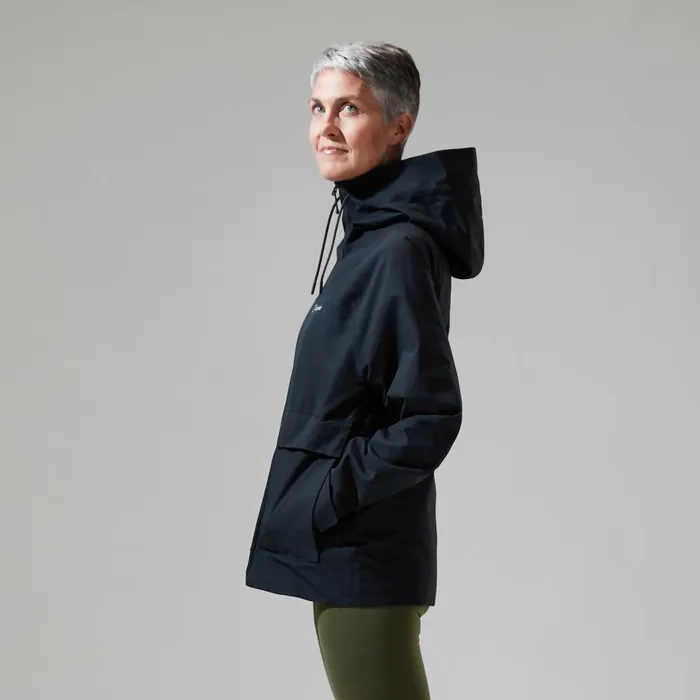 Berghaus Waterproof Highraise Jacket 8211 Black 8211 Women Berghaus Waterproof Highraise Jacket 8211 Black 8211 Women