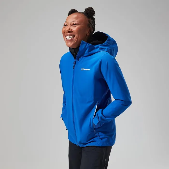 Berghaus Waterproof Mehan Vented Jacket 8211 Blue 8211 Women