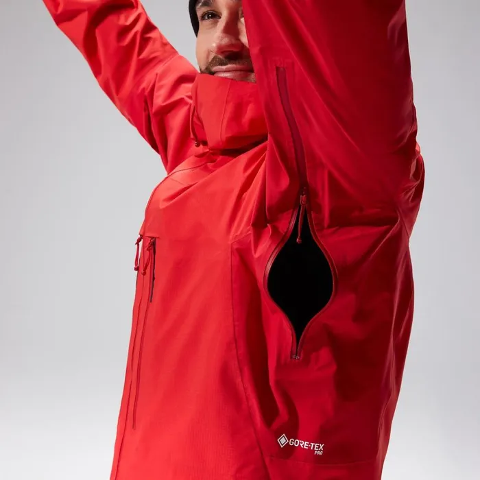 Berghaus Waterproof MTN Guide Alpine Pro Jacket 8211 Red 8211 Men
