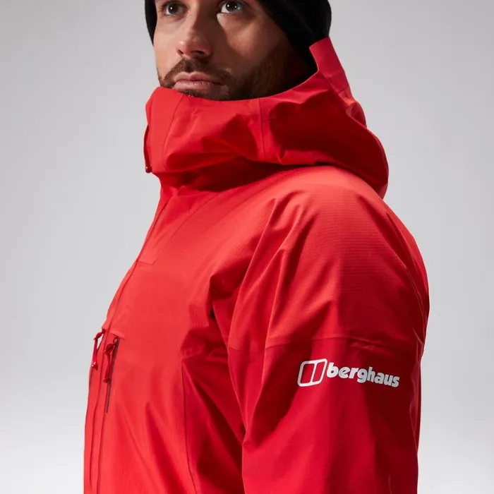 Berghaus Waterproof MTN Guide Alpine Pro Jacket 8211 Red 8211 Men