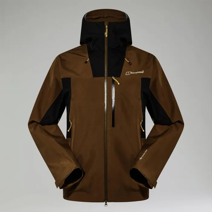 Berghaus Waterproof RidgeSeeker Waterproof Jacket 8211 BrownBlack 8211 Men