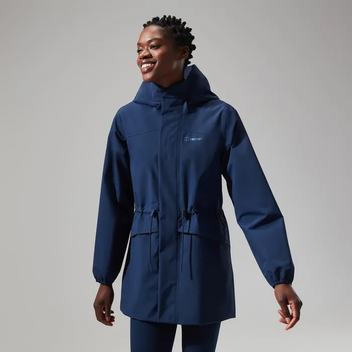 Berghaus Waterproof Swirlhow Hooded Jacket 8211 Dark Blue 8211 Women